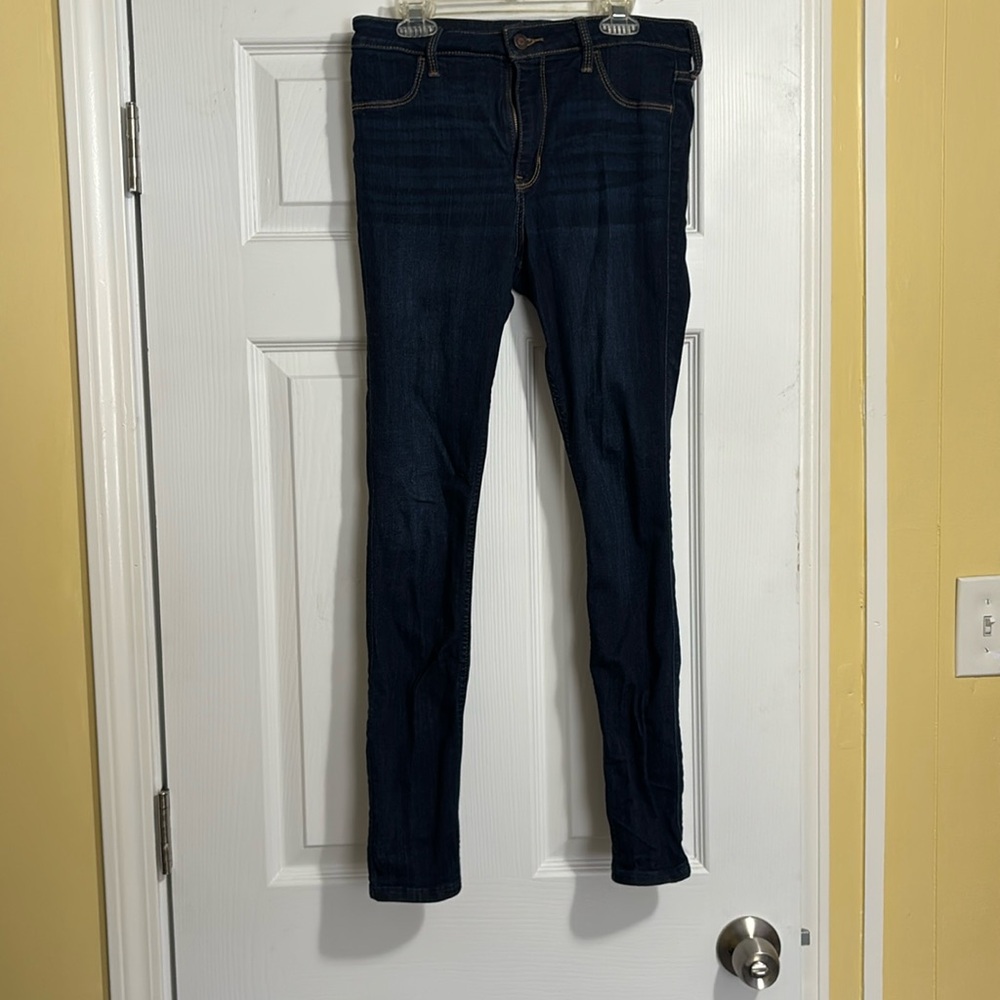 Hollister dark Jean leggings